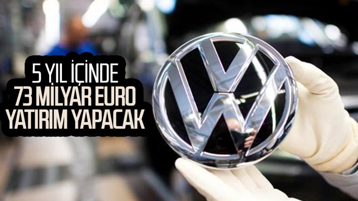 Volkswagen, elektrikli ve hibrit teknolojilerine 73 milyar euro harcayacak