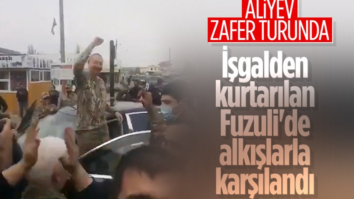 İlham Aliyev'den işgalden kurtarılan Fuzuli'ye 27 yıl sonra ilk ziyaret