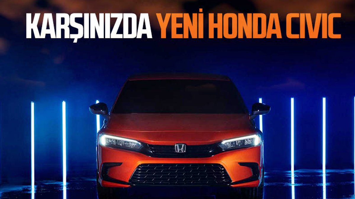 2021 Honda Civic prototip olarak tanıtıldı