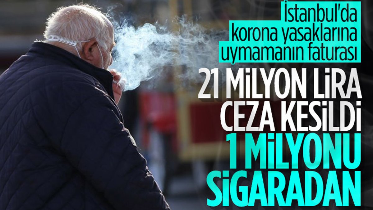İstanbul Valisi Ali Yerlikaya: 1 milyon lira sigara cezası yazıldı
