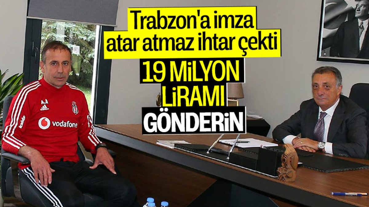 Ahmet Nur Çebi: Abdullah Avcı, Trabzon'a imzayı attıktan sonra ihtarname gönderdi