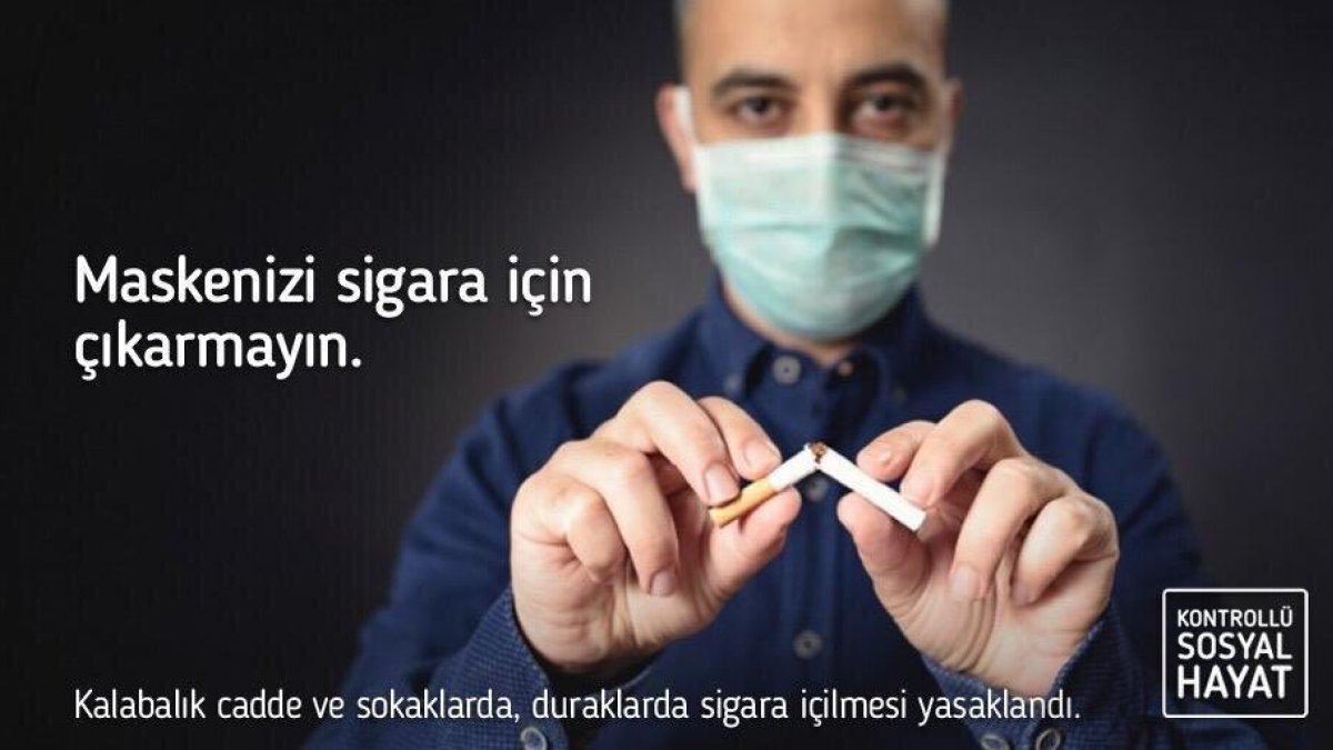 Sağlık Bakanı Koca: Maskenizi sigara için çıkarmayın