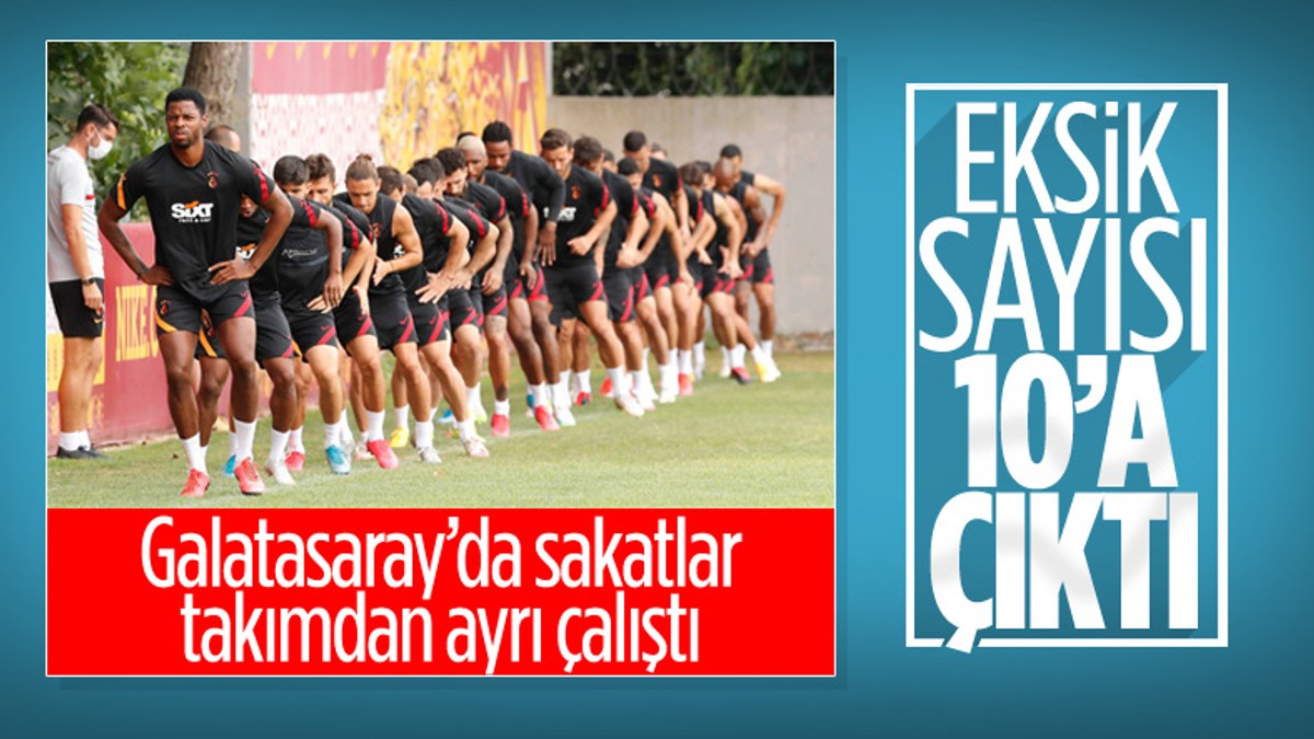 Galatasaray'da Emre Taşdemir de sakatlandı