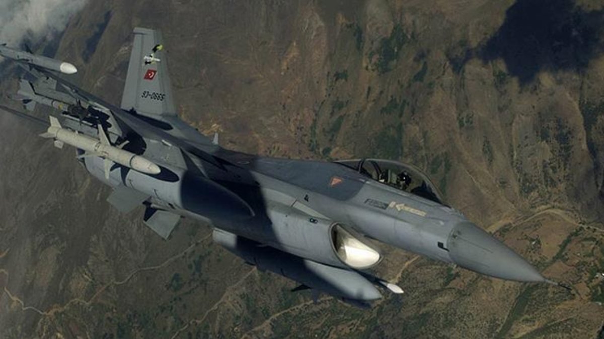 Irak'ın kuzeyinde 4 PKK'lı terörist hava harekatıyla etkisiz hale getirildi