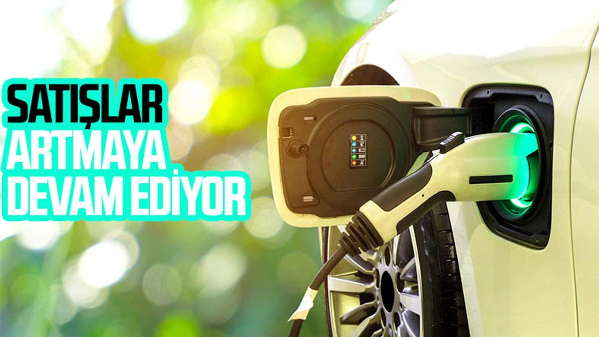 Türkiye'de elektrikli araç sayısı artmaya devam ediyor