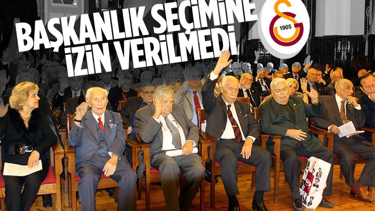 Galatasaray'da başkanlık seçimine koronavirüs engeli
