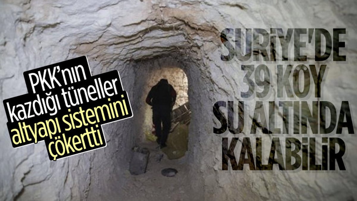 PKK'nın tünelleri baraj faciasına davetiye çıkarıyor