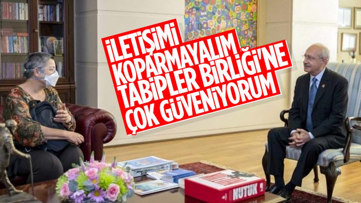 Tabipler Birliği ile Kemal Kılıçdaroğlu güven tazeledi
