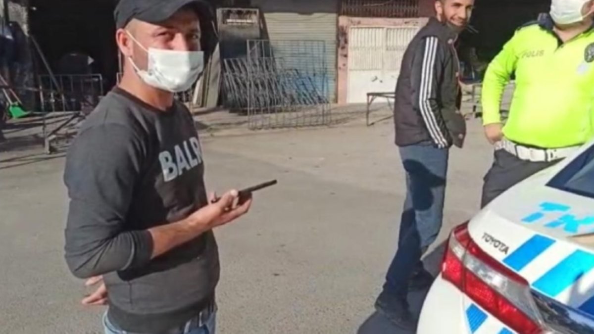 Adana'da sahte sürücü belgeli şoför yakalandı