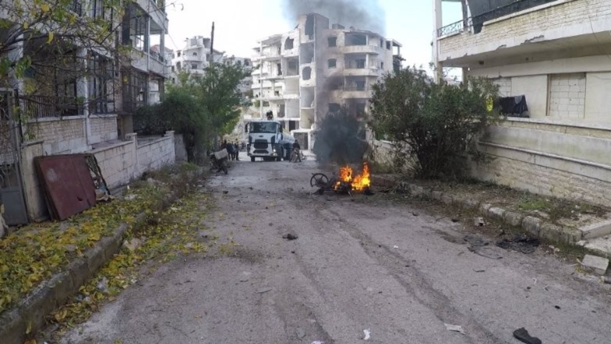 İdlib'de bombalı saldırı