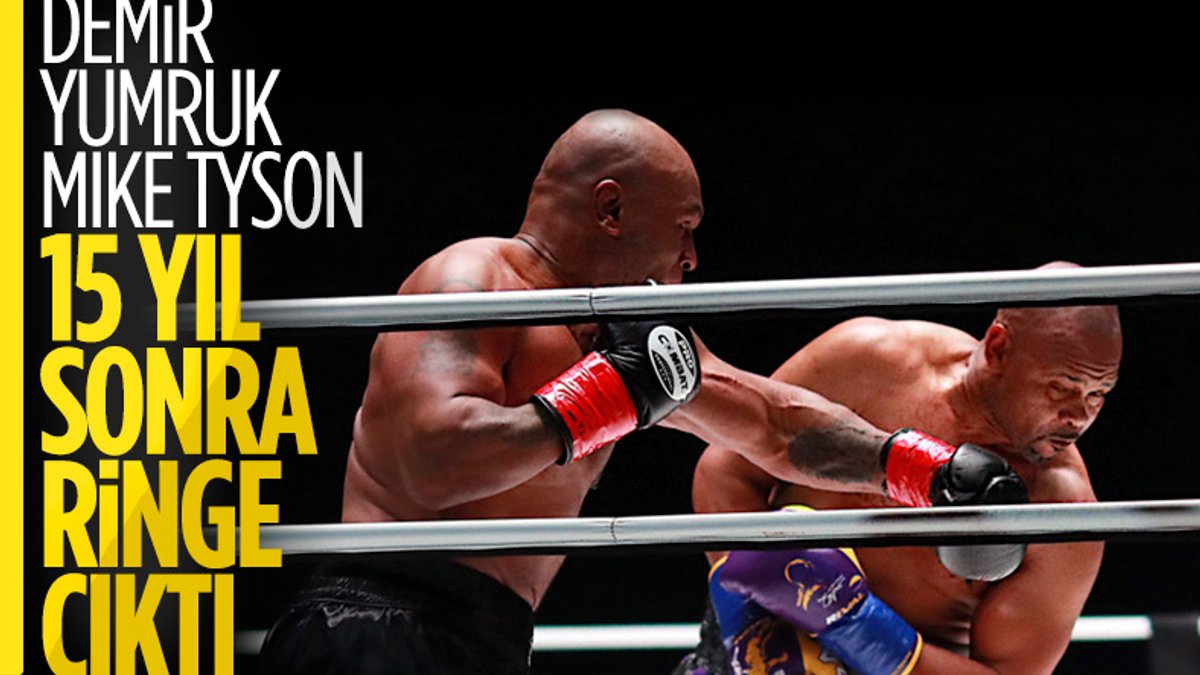 Mike Tyson - Roy Jones maçı berabere bitti