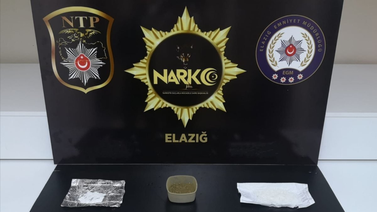 Elazığ'da uyuşturucu operasyonu: 2 tutuklu