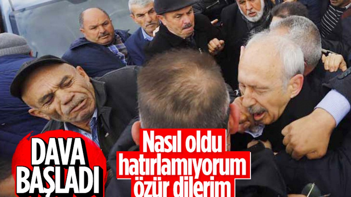 Şehit cenazesinde Kemal Kılıçdaroğlu'na atılan yumruk, mahkemede soruldu