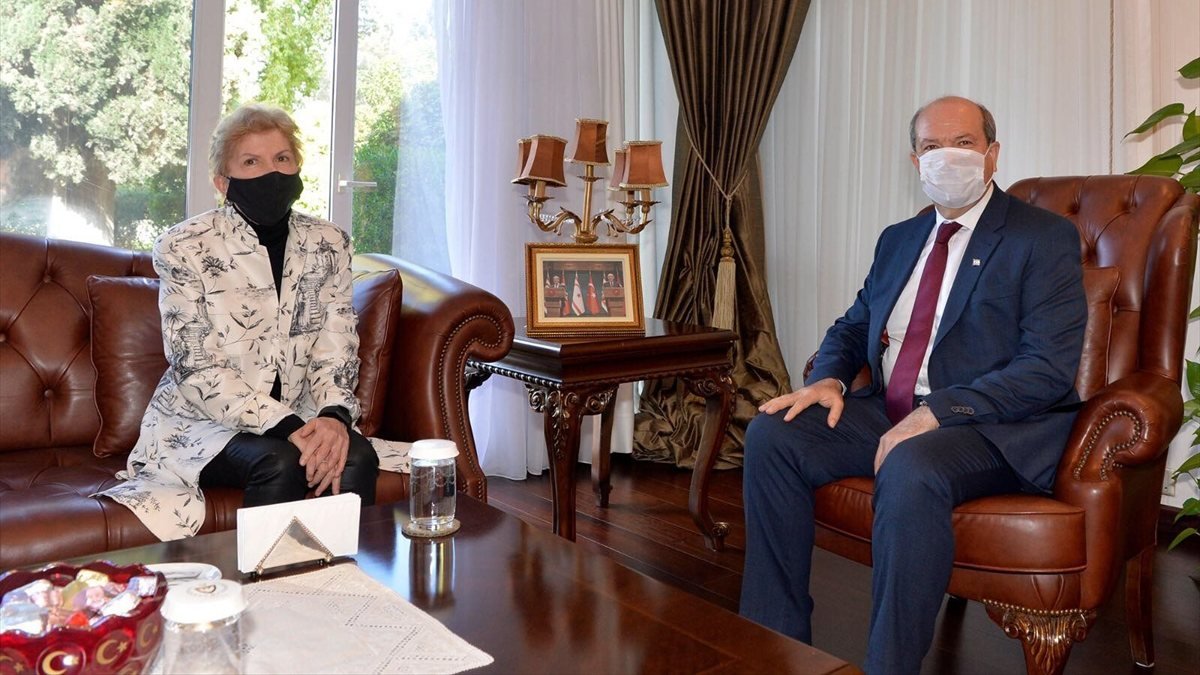 KKTC Cumhurbaşkanı Ersin Tatar, BM Temsilcisi Lute ile görüştü