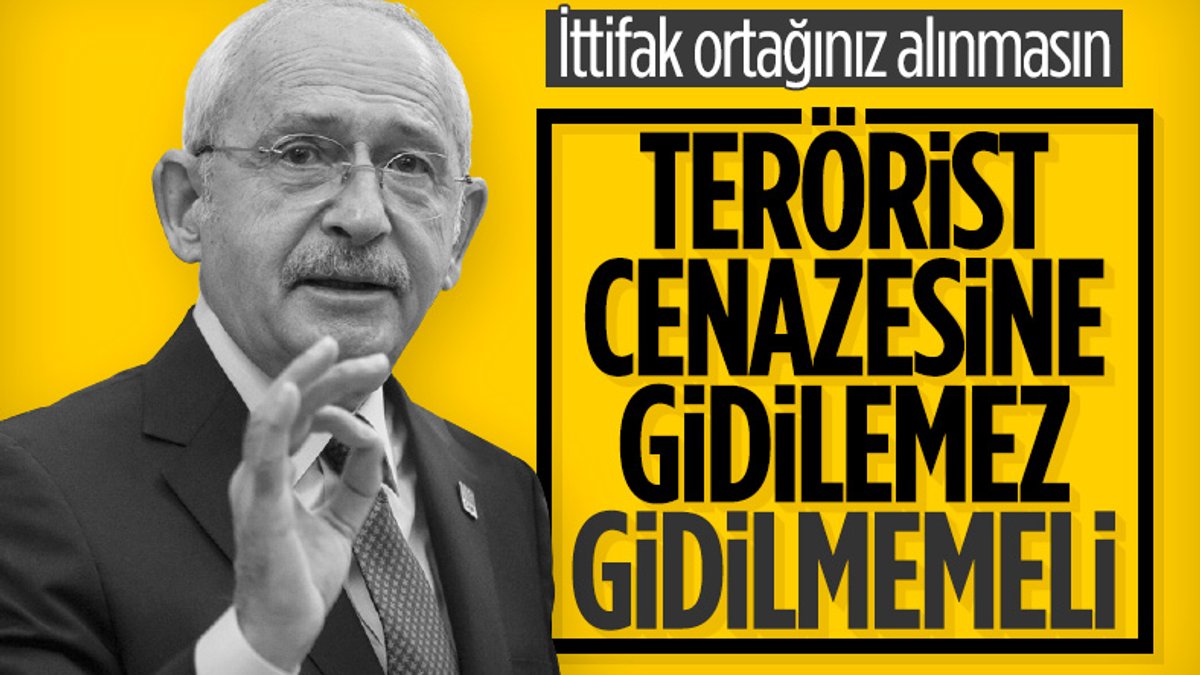 Kemal Kılıçdaroğlu: Milletvekilleri terörist cenazesine katılmamalı