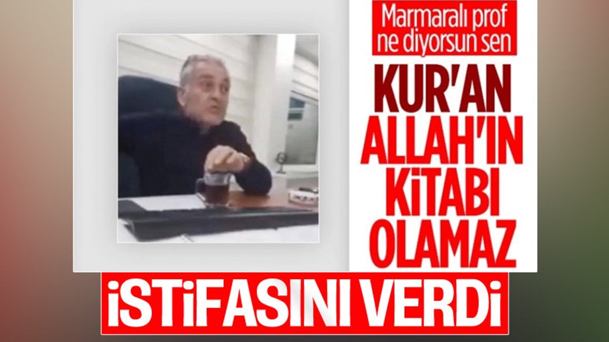 İlahiyatçı Mustafa Öztürk, Kur'an ayetleri hakkındaki sözleri sonrası istifasını verdi