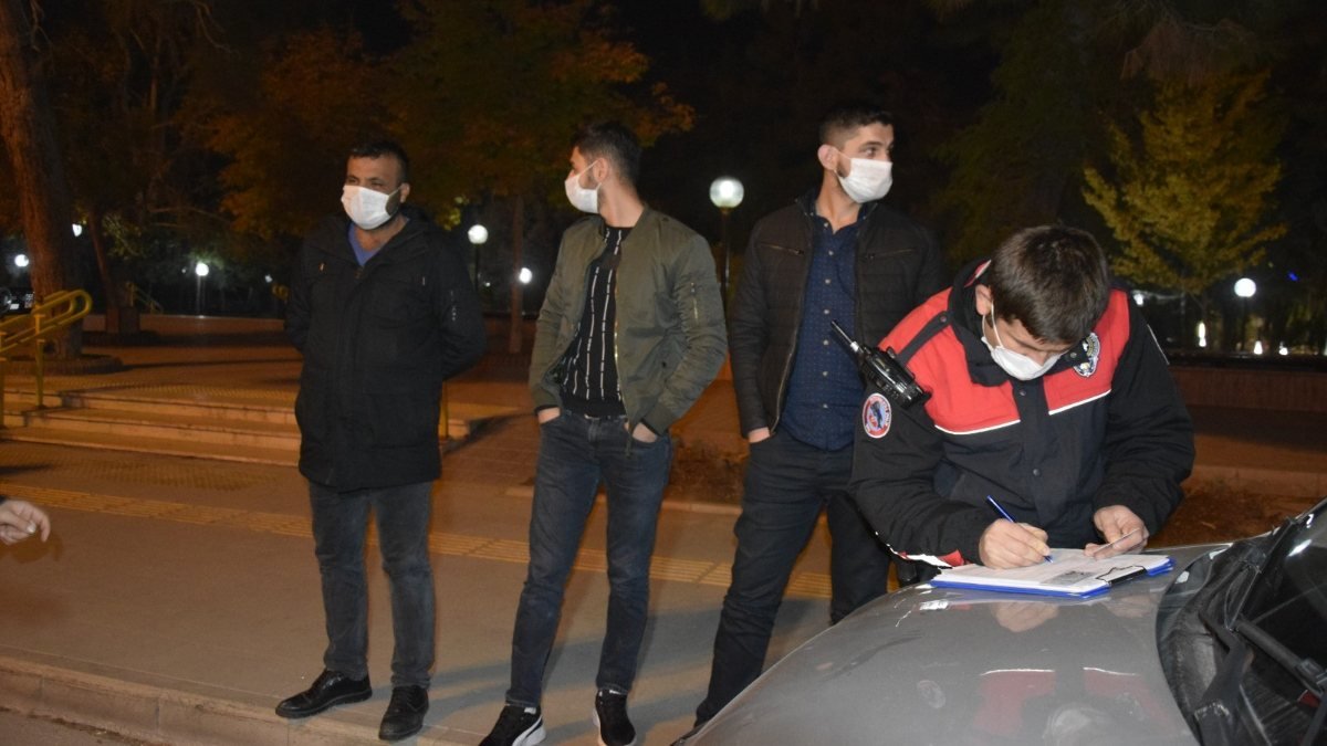 Burdur'da kısıtlamada dışarıda olan 4 kişi, 'haberimiz yoktu' dedi