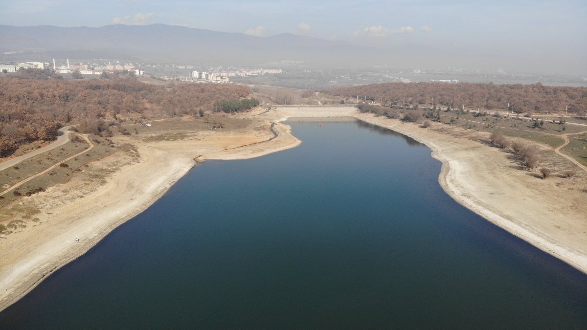 Bolu'daki barajda su seviyesi yüzde 22'ye düştü
