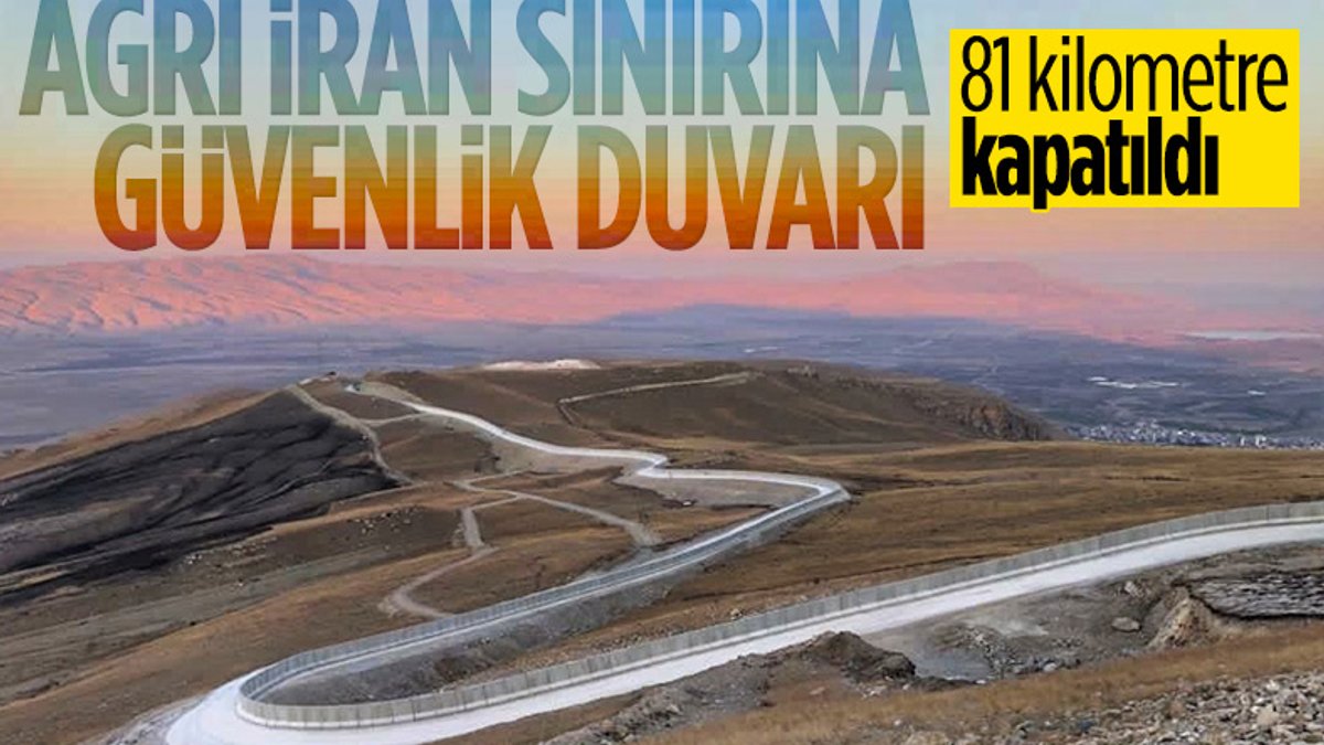 Süleyman Soylu: 81 kilometrelik Güvenlik Duvarı Projesi sona erdi