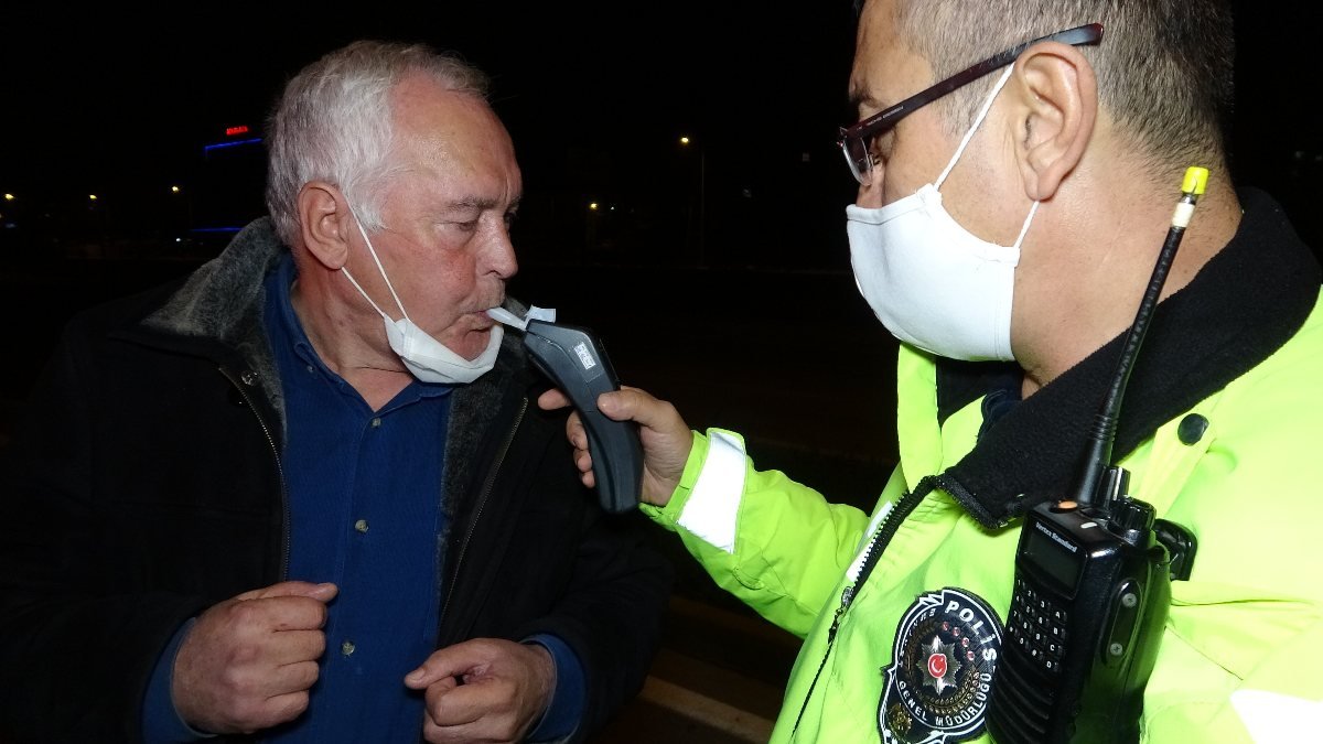 Bursa'da kısıtlamayı ihlal eden alkollü sürücünün ehliyetine el konuldu