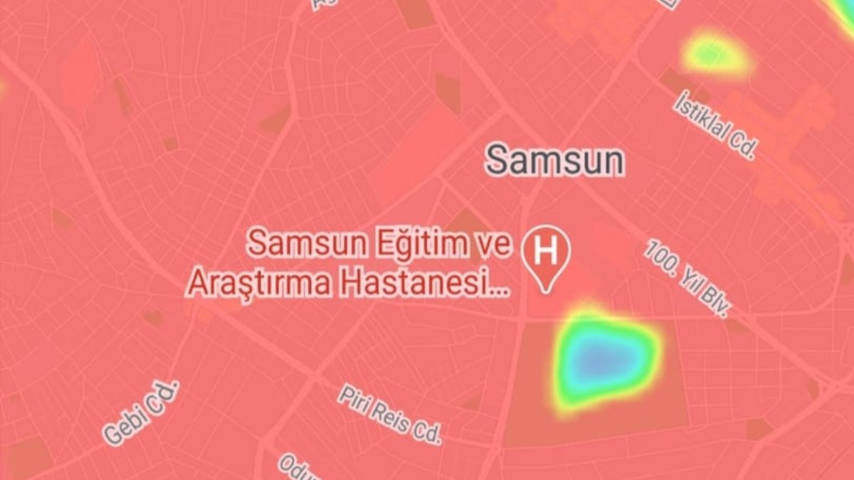 Samsun’da HES haritası kırmızıyla kaplandı