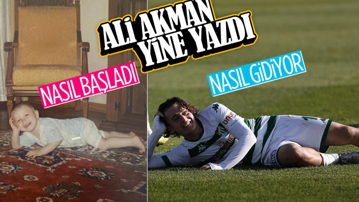 Ali Akman, 4 hafta sonra gol attı