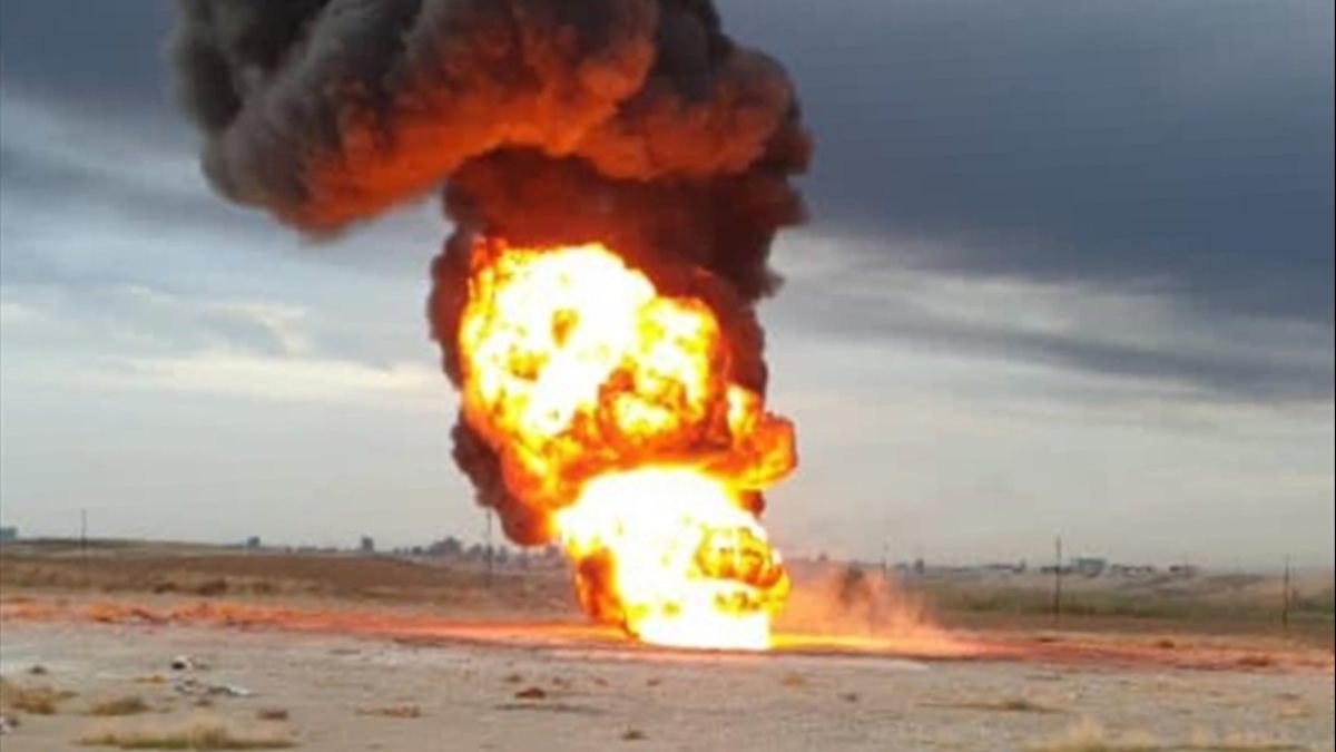 DEAŞ'tan, Kerkük'teki petrol kuyularına saldırı