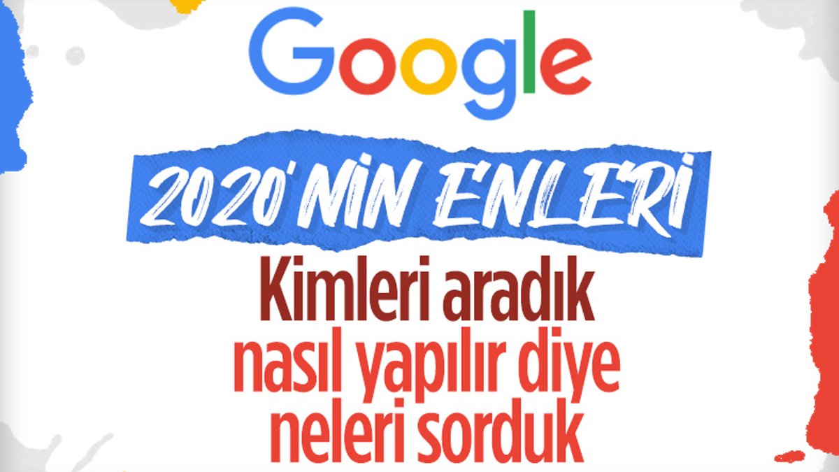 Google, 2020 yılında Türkiye'de en çok aranan kelimeleri açıkladı