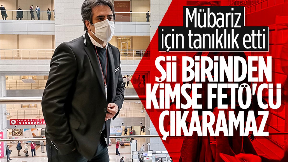 Mübariz Gurbanoğlu'nun yargılandığı davada Mahsun Kırmızıgül tanıklık yaptı