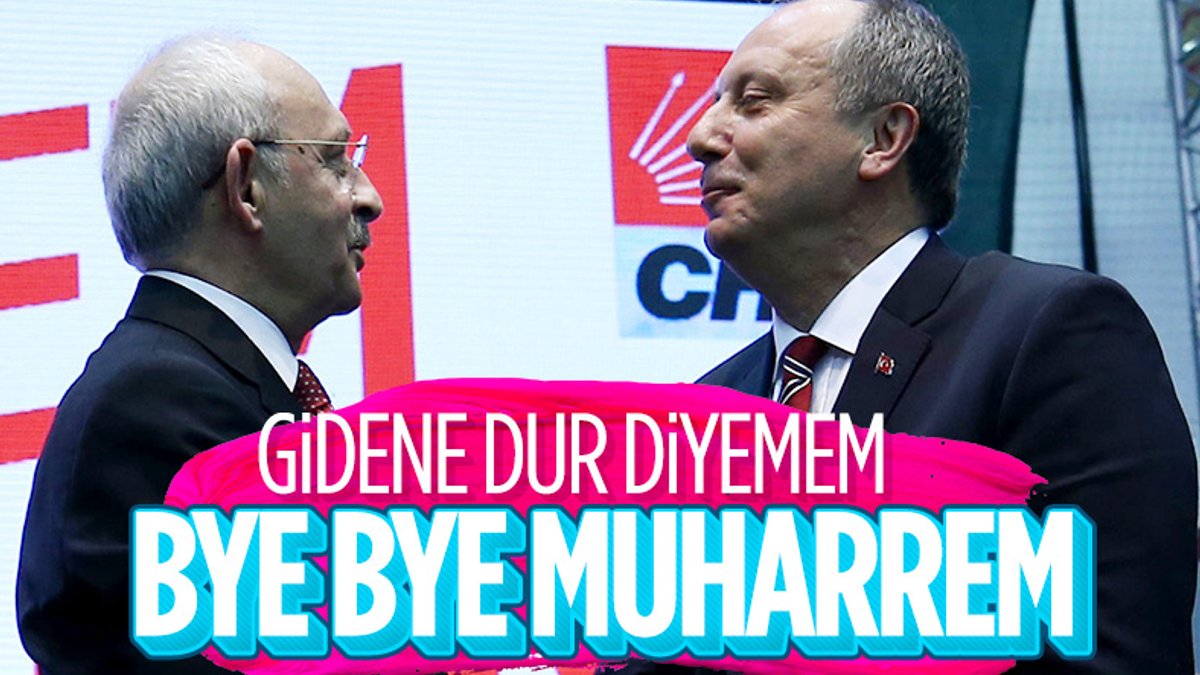 Kemal Kılıçdaroğlu'na Muharrem İnce'nin parti kurması soruldu