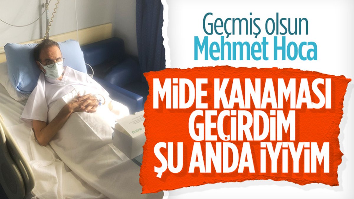 Canlı yayında fenalaşan Mehmet Ceyhan'dan iyi haber