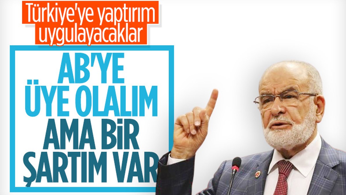 Temel Karamollaoğlu Türkiye'nin AB ile ilişkilerini değerlendirdi