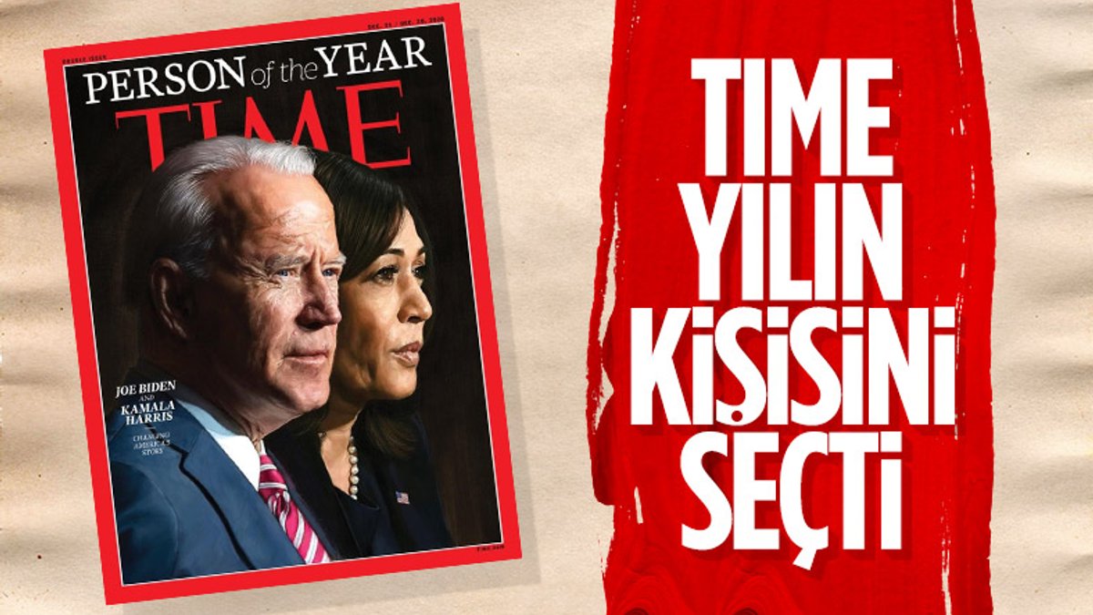 TIME dergisine göre yılın kişisi Joe Biden ve Kamala Harris