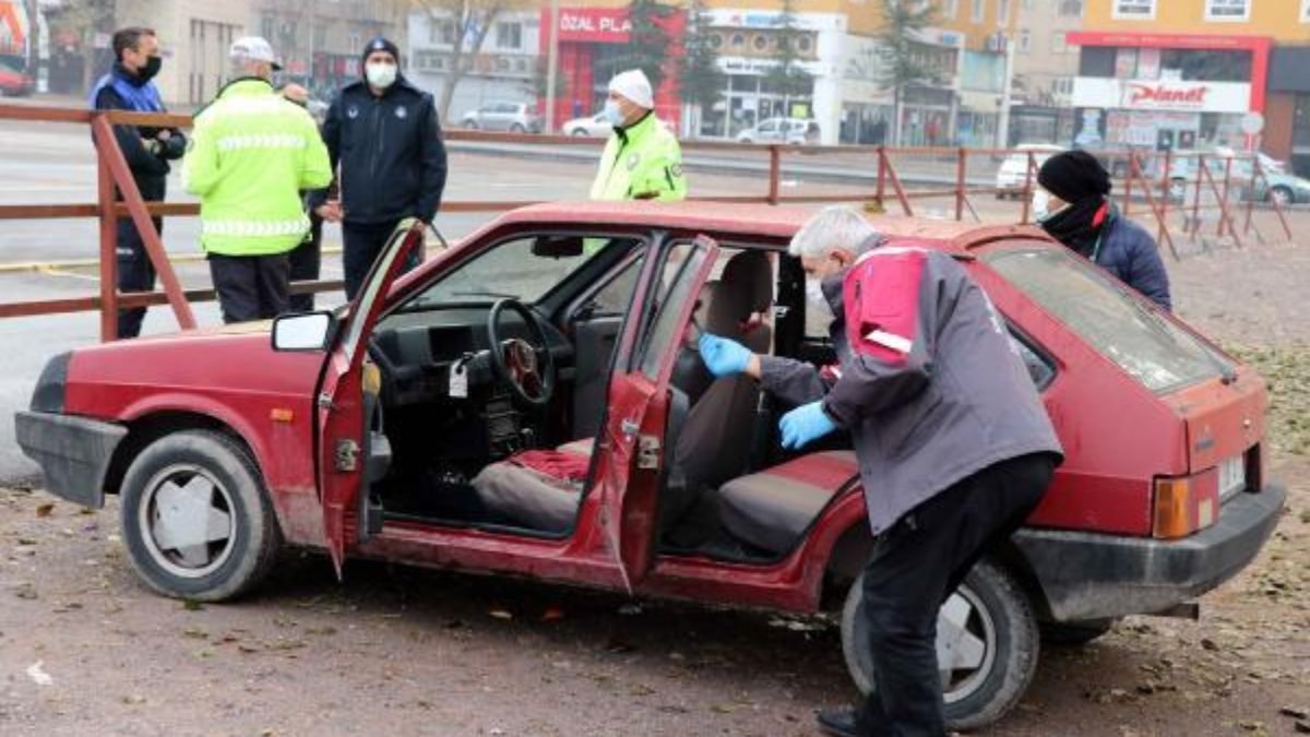 Kayseri'de çaldığı otomobili yakıtı bitince bırakıp kaçtı