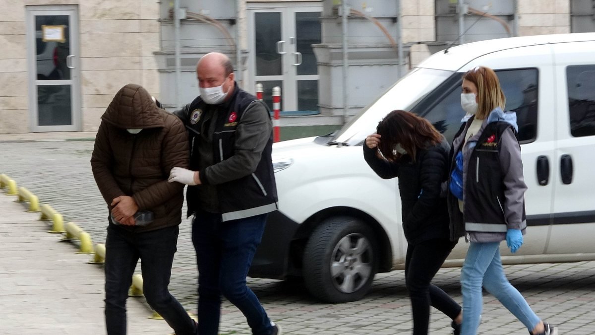 Samsun'da evli çift uyuşturucuyla yakalandı