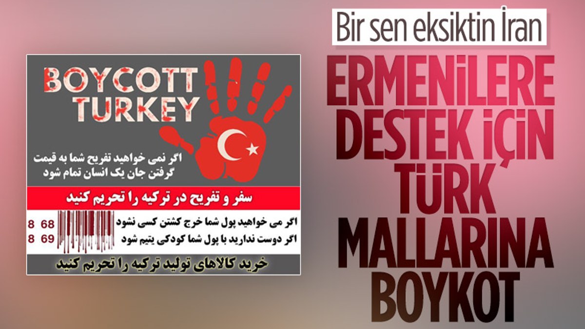 İran'dan Türk mallarına boykot çağrısı