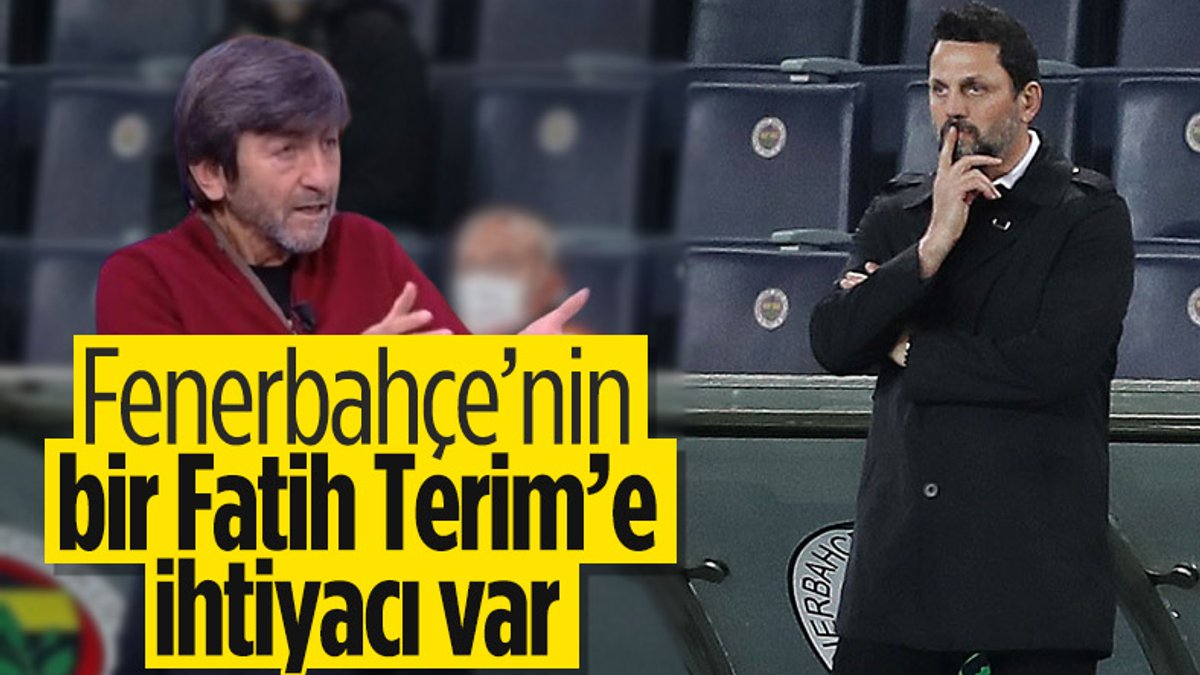 Rıdvan Dilmen: Fenerbahçe'ye Fatih Terim gibi bir lider gerek