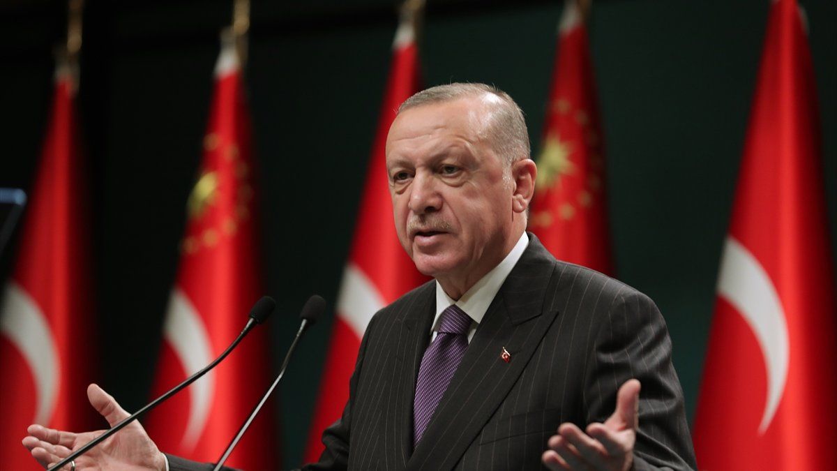 Cumhurbaşkanı Erdoğan: 31 Aralık'tan 4 Ocak'a kadar sokağa çıkma kısıtlaması olacak