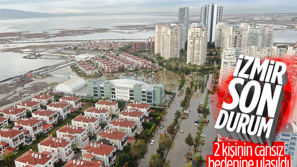 İzmir'de sel felaketinin boyutu