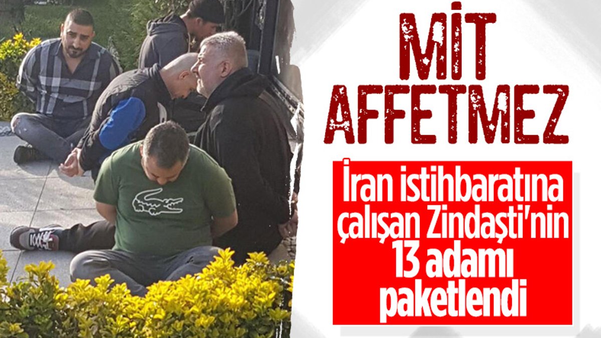 MİT'ten 'Zindaşti' operasyonu: 13 gözaltı