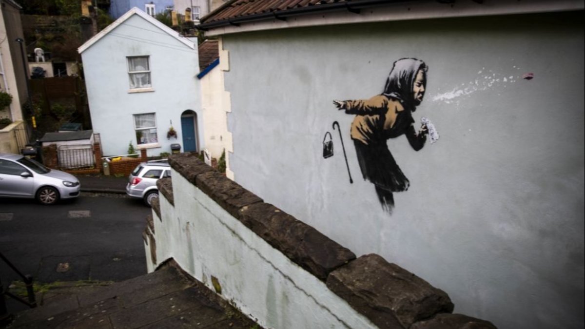 Banksy’nin çizim yaptığı evin fiyatı 17 kat arttı