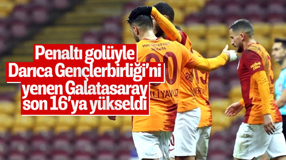 Galatasaray Türkiye Kupası'nda son 16'da