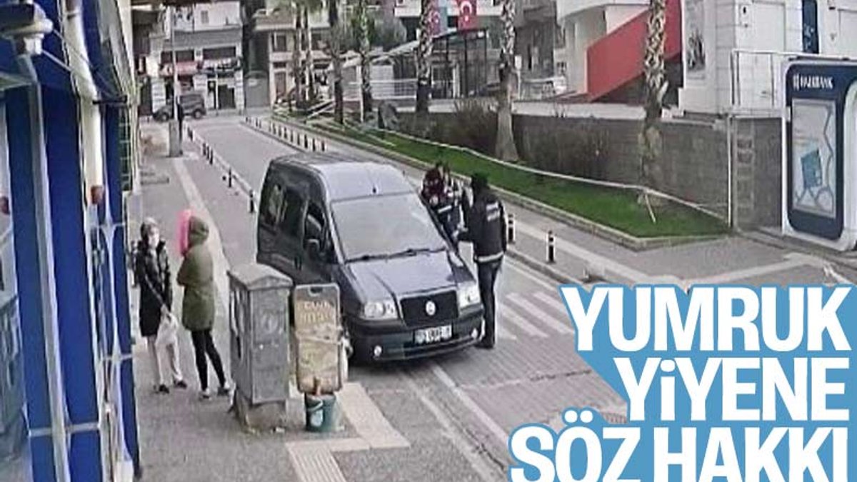 Samsun'da polisten yumruk yiyen vatandaşın açıklaması