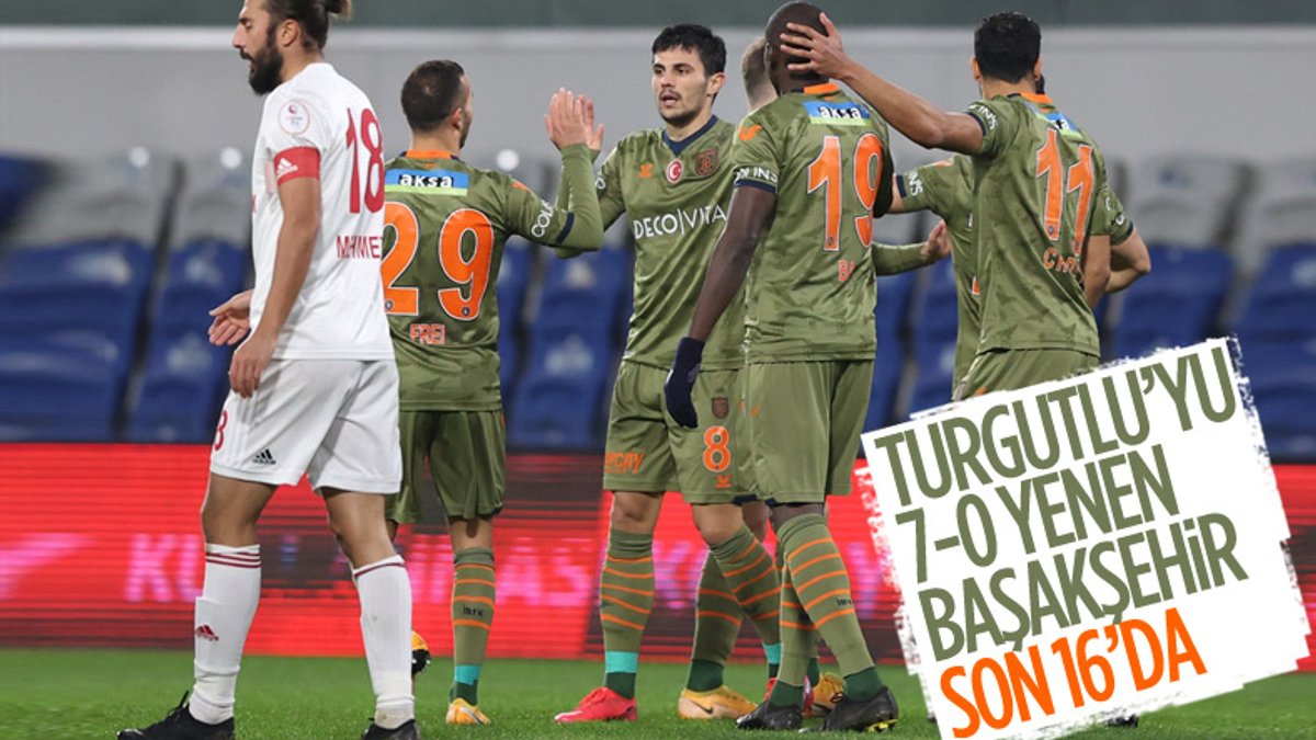Ziraat Türkiye Kupası'nda Başakşehir son 16'da