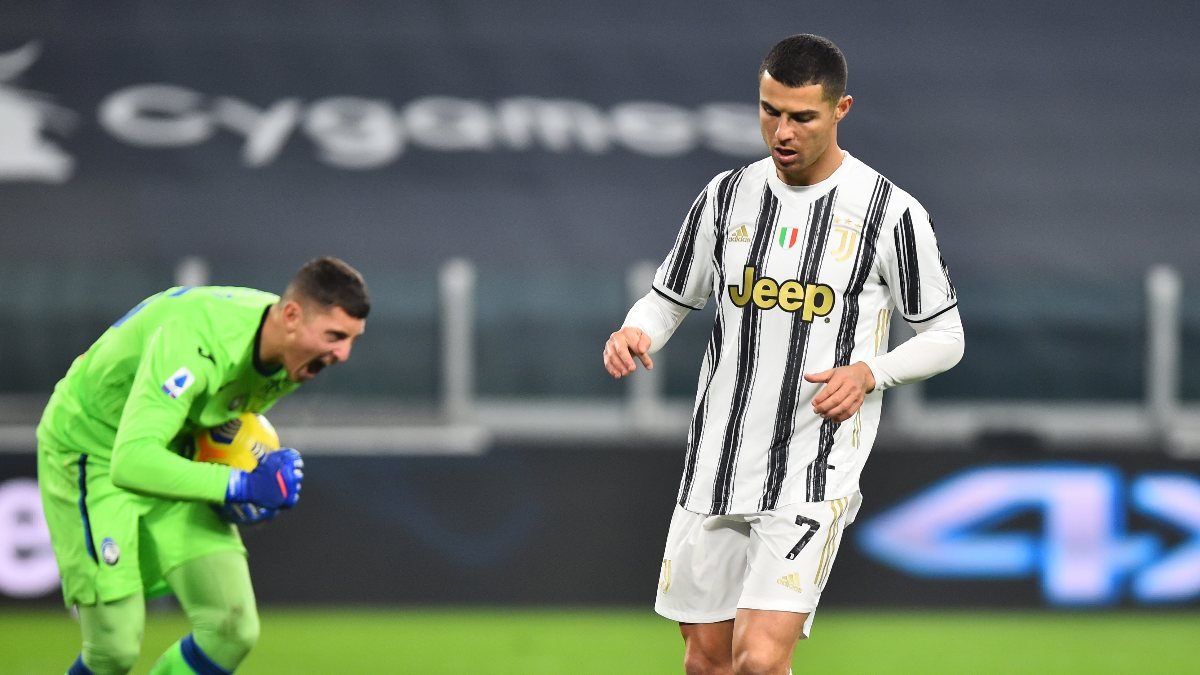 Ronaldo'nun kaçırdığı penaltı, Juventus'u galibiyetten etti