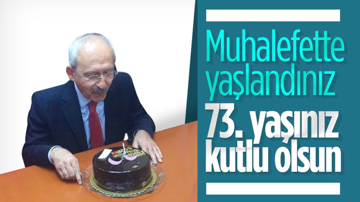 Kemal Kılıçdaroğlu 73 yaşında