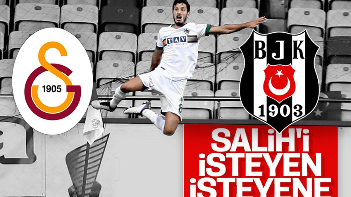 Galatasaray ve Beşiktaş Salih Uçan'ın peşinde