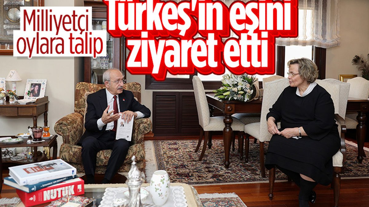 Kemal Kılıçdaroğlu'ndan Alparslan Türkeş'in eşine ziyaret
