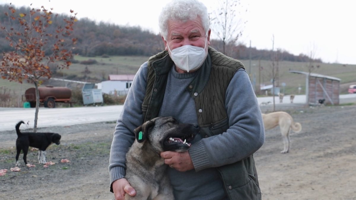 Samsun'da sokak hayvanlarını tedavi etmek isteyen Fevzi Uyar, 71 yaşında veteriner oldu
