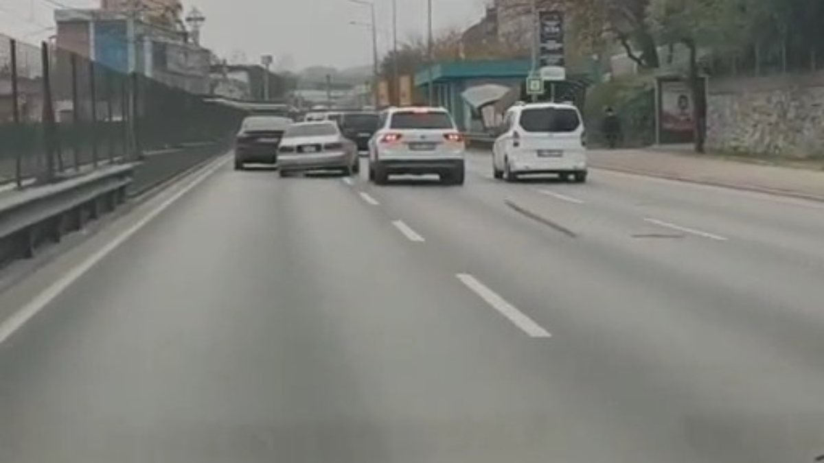 Bursa'da makas atan iki sürücüye ceza